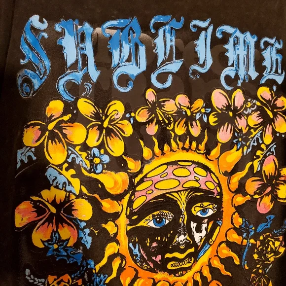 PH Phluid Project Sublime Tshirt Cotton Tee Distressed Size Large Unisex NWOT‎ - Picture 7 of 10